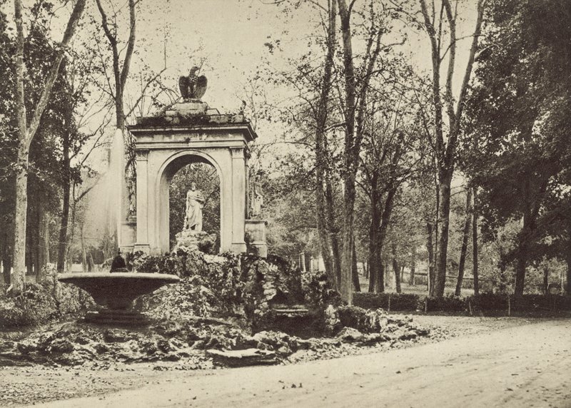 Villa Borghese, Springvandet af Italian Photographer