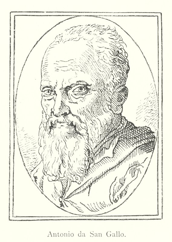 Antonio da San Gallo (gravering) af Italian School