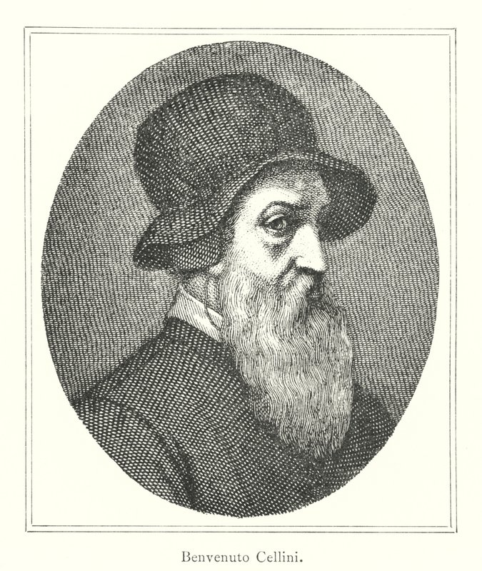Benvenuto Cellini (gravering) af Italian School
