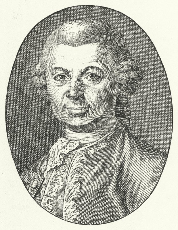 Carlo Gozzi, italiensk dramatiker (gravering) af Italian School