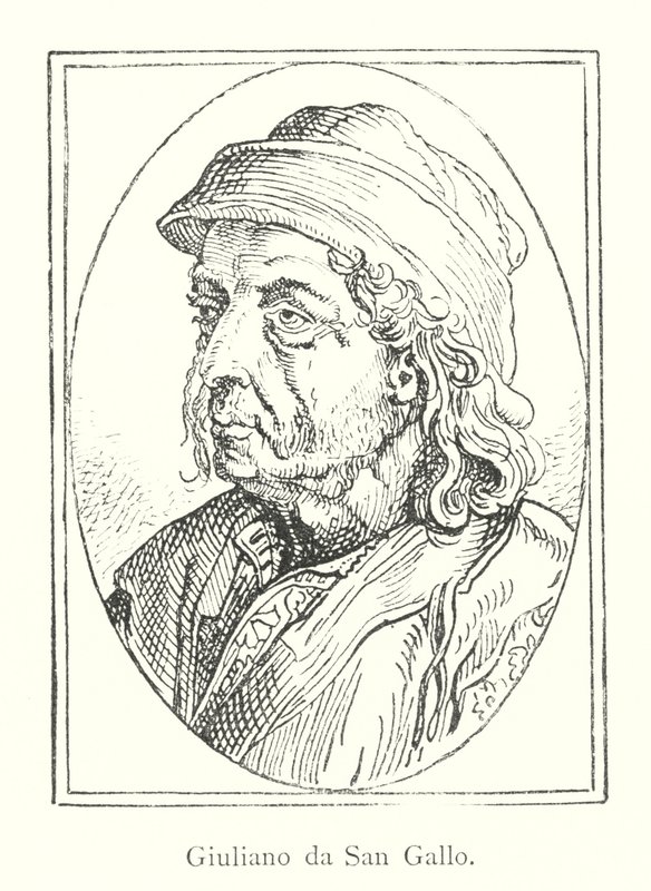 Julian af St. Gallen (gravering) af Italian School