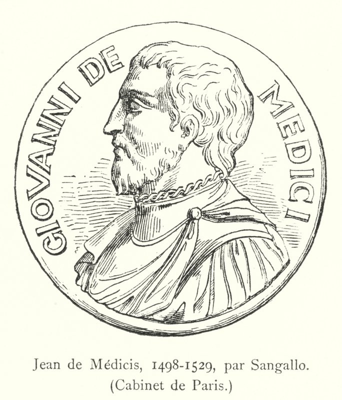 Jean de Medicis af Italian School