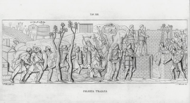 Trajans søjle, Trajans søjle af Italian School