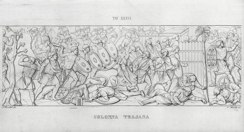 Trajans søjle, Trajans søjle af Italian School