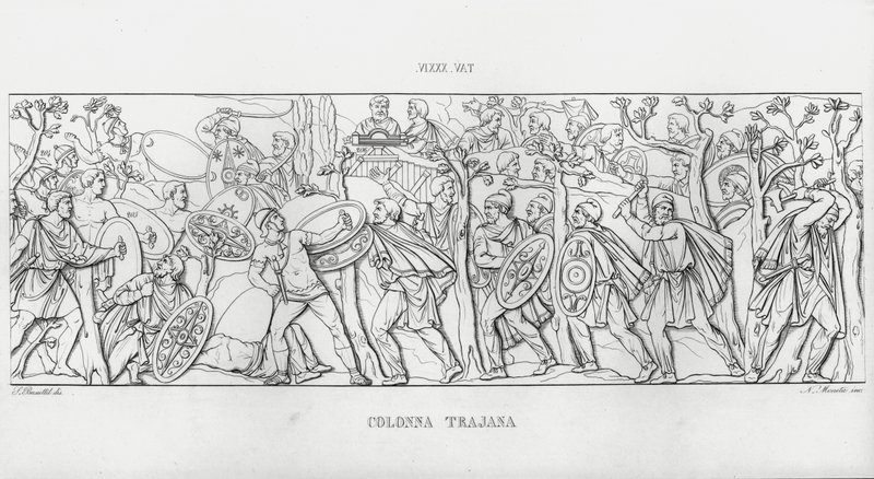 Trajans søjle, Trajans søjle af Italian School