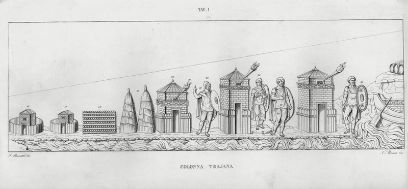 Trajans søjle, Trajans søjle af Italian School