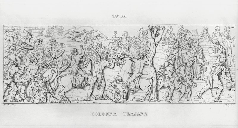 Trajans søjle, Trajans søjle af Italian School