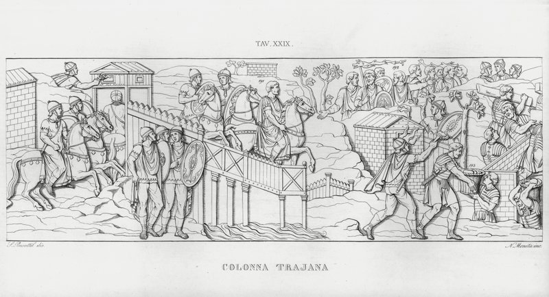 Trajans søjle, Trajans søjle af Italian School