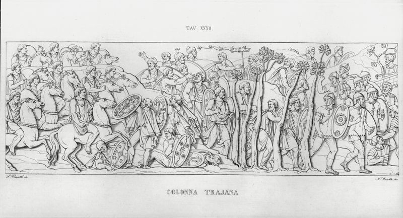 Trajans søjle, Trajans søjle af Italian School