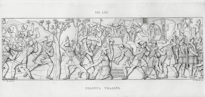 Trajans søjle, Trajans søjle af Italian School
