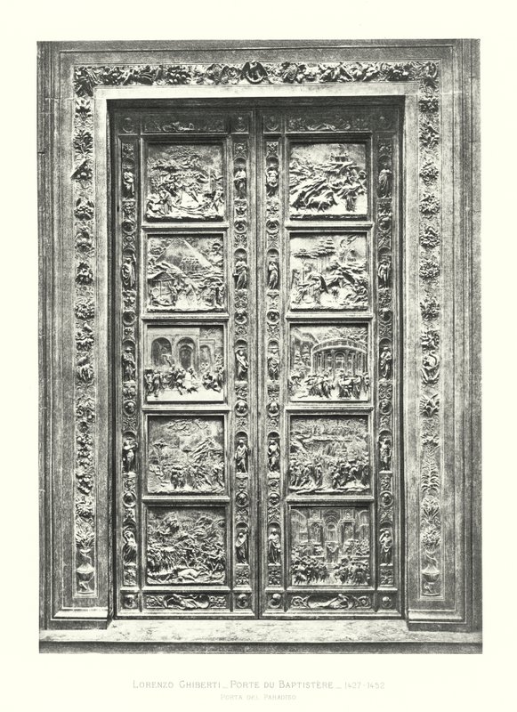 Lorenzo Ghiberti, Porte du Baptistere af Italian School
