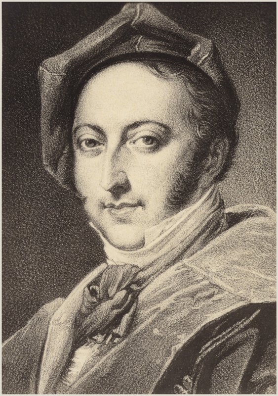 Portræt af Gioachino Rossini af Italian School