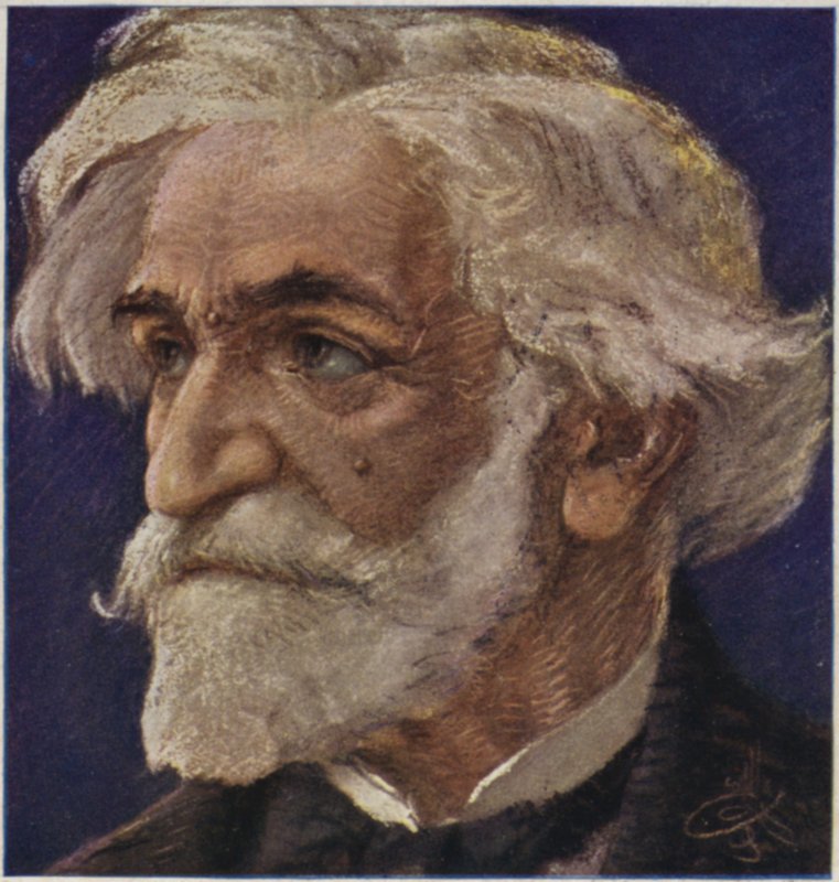 Portræt af Giuseppe Verdi af Italian School