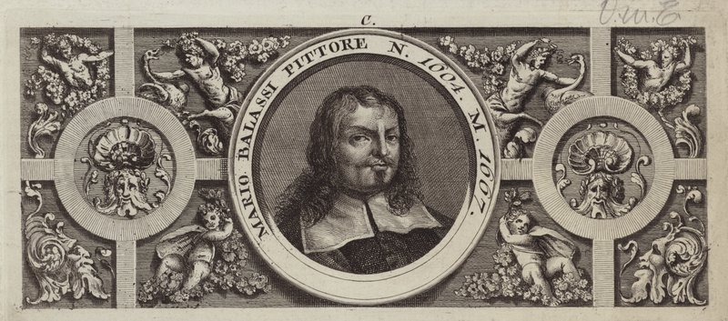 Portræt af Mario Balassi af Italian School