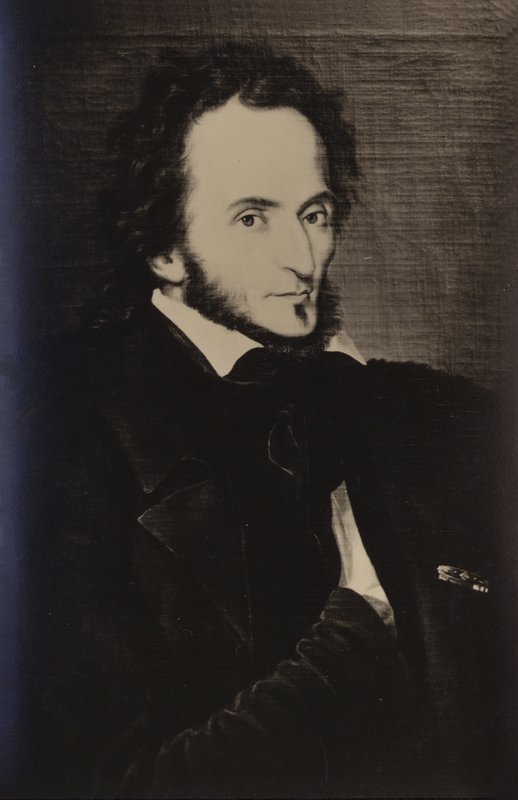 Portræt af Niccolo Paganini af Italian School