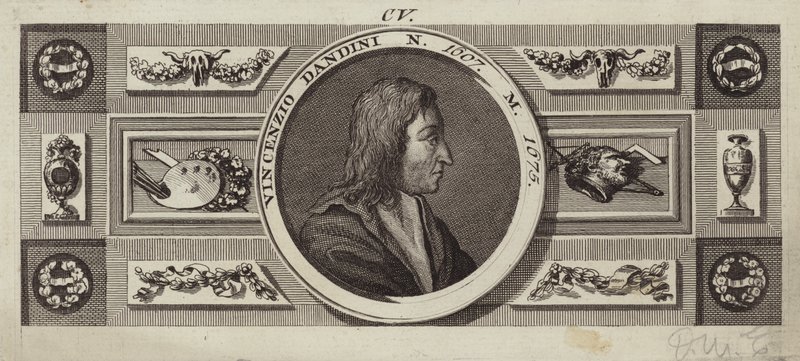 Portræt af Vincenzo Dandini af Italian School