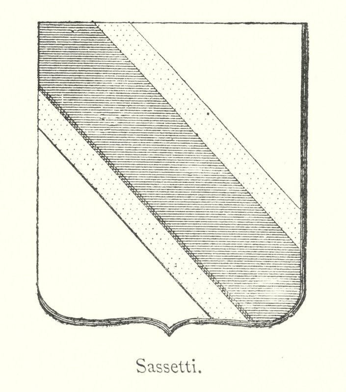 Sassetti (gravering) af Italian School
