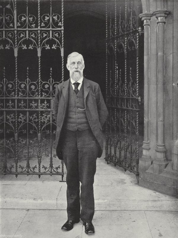 Sir Michael Foster, K.C.B. af J. Benjamin Stone