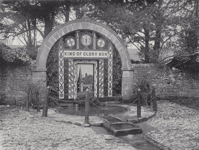Tissington Well Dressing, Dressing the Wells af J. Benjamin Stone