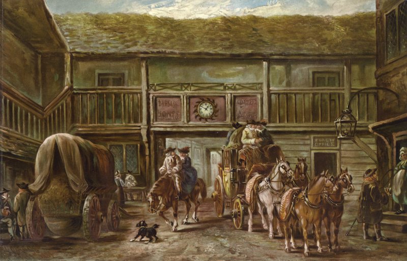 Catherine Wheel, Southwark, London af J.C. Maggs