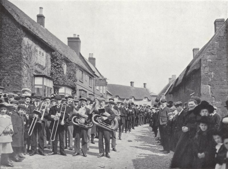 Hallaton Hare Pie Festival, Processionen af J. Benjamin Stone