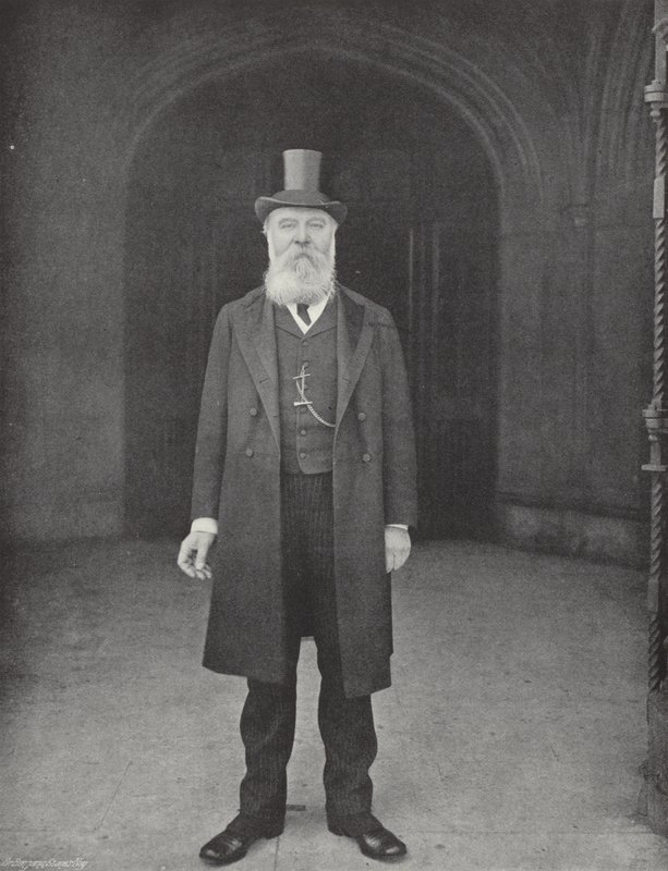 Sir Edwin Durning-Lawrence, Bart (s/h-billede) af J. Benjamin Stone
