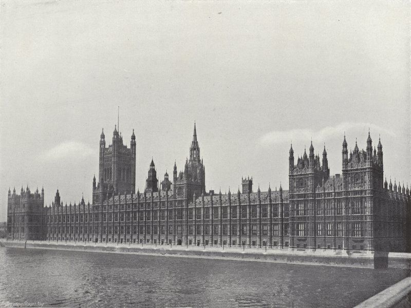 Palace of Westminster af J. Benjamin Stone