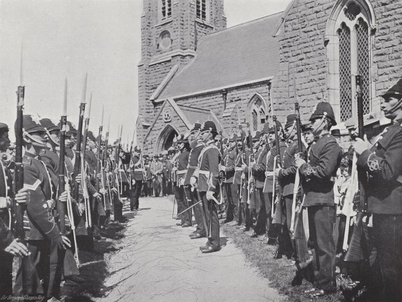 Tynwald Day, der hilser guvernøren af J. Benjamin Stone