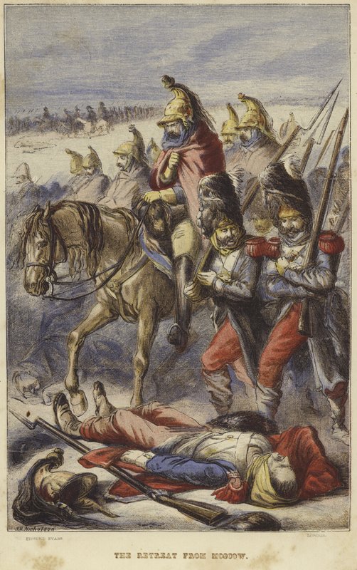 Tilbagetoget fra Moskva af J. H. Nicholson