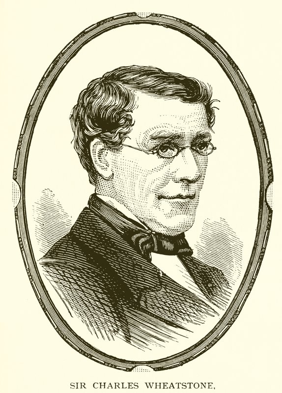 Sir Charles Wheatstone af J. R. Sinclair