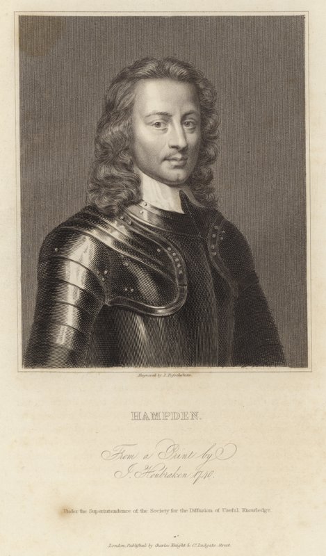 John Hampden af Jacobus Houbraken