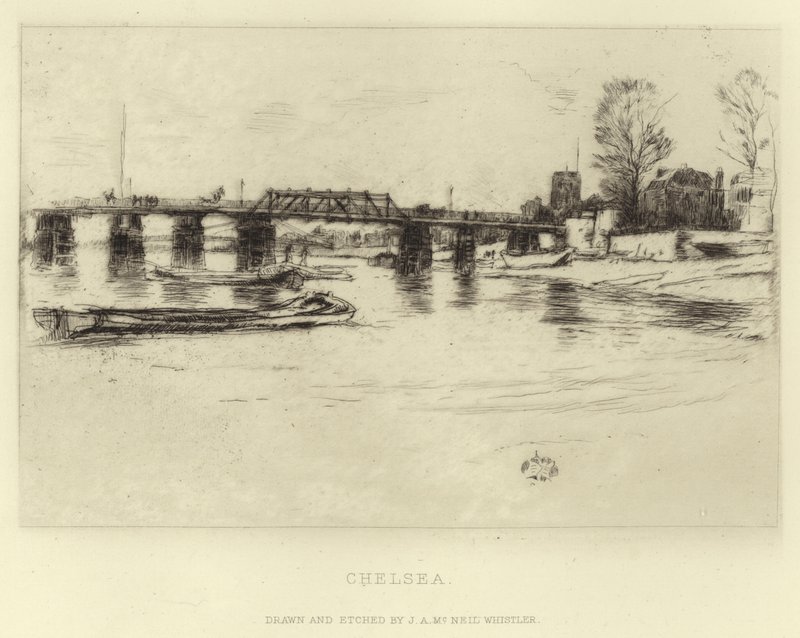 Chelsea af James Abbott McNeill Whistler