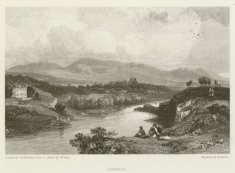 Genève af James Duffield Harding