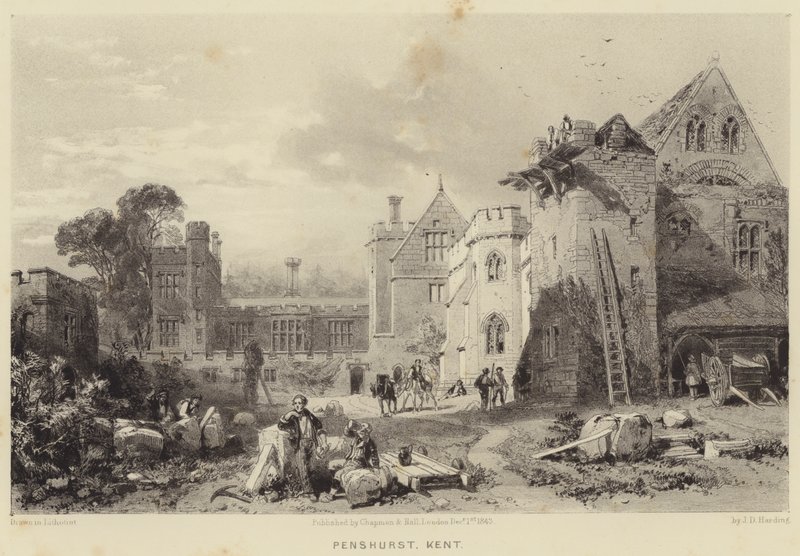 Penshurst, Kent af James Duffield Harding