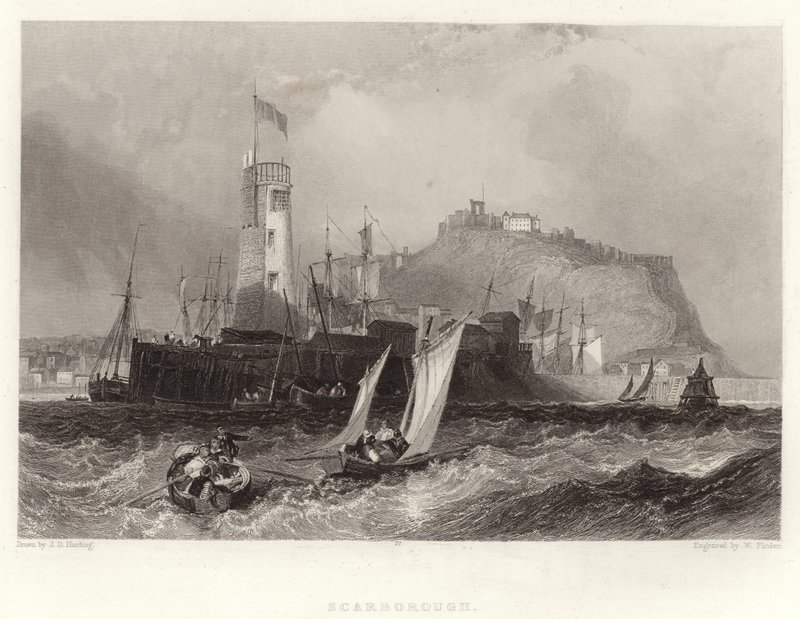 Scarborough af James Duffield Harding
