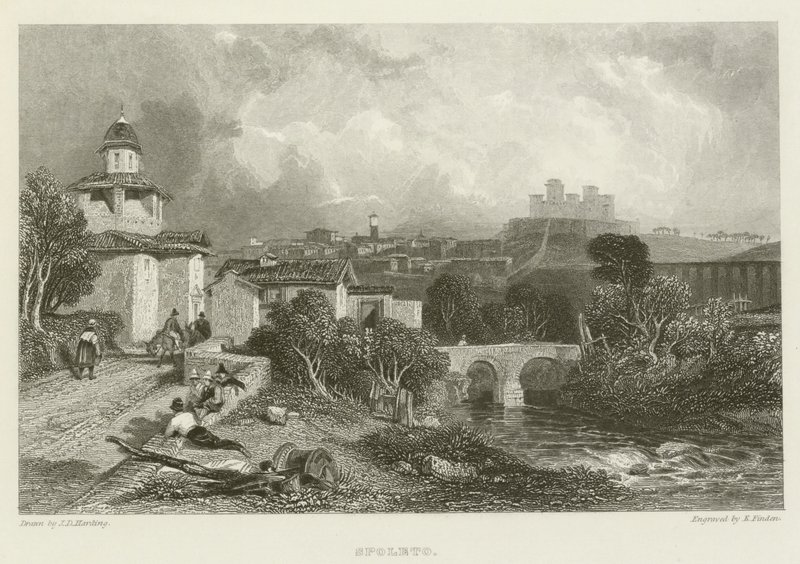 Spoleto af James Duffield Harding