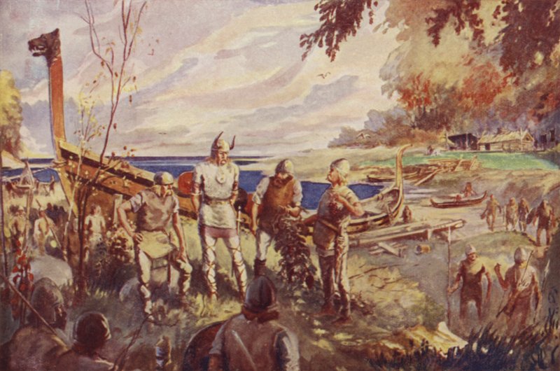 Vikingerne opdager Amerika af James Fergus Kyle