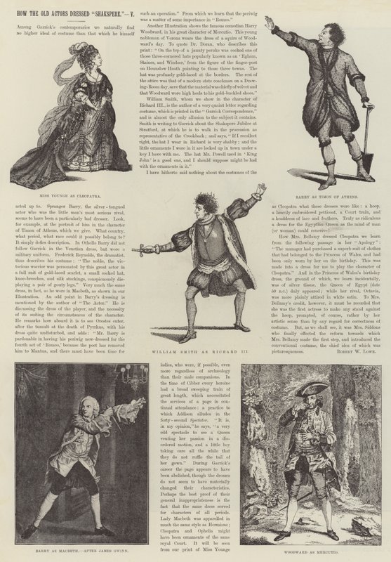 Hvordan de gamle skuespillere klædte Shakespeare af James Godwin