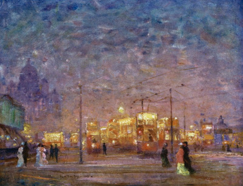 Elbils endestation, Pier Head af James Hamilton Hay