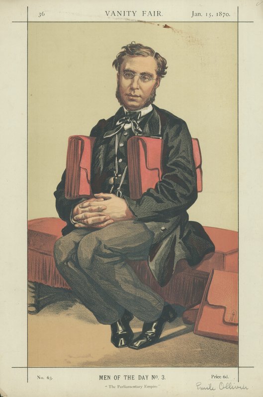 M Emile Ollivier af James Jacques Joseph Tissot