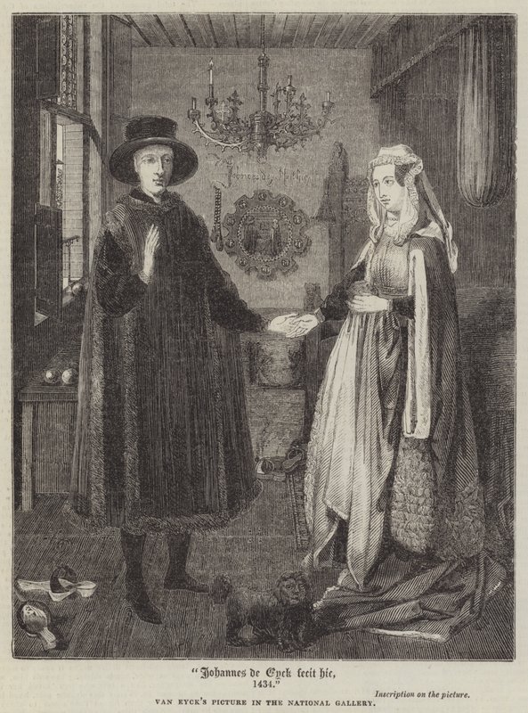 Johannes de Eyck fecit hic, 1434 af Jan van Eyck