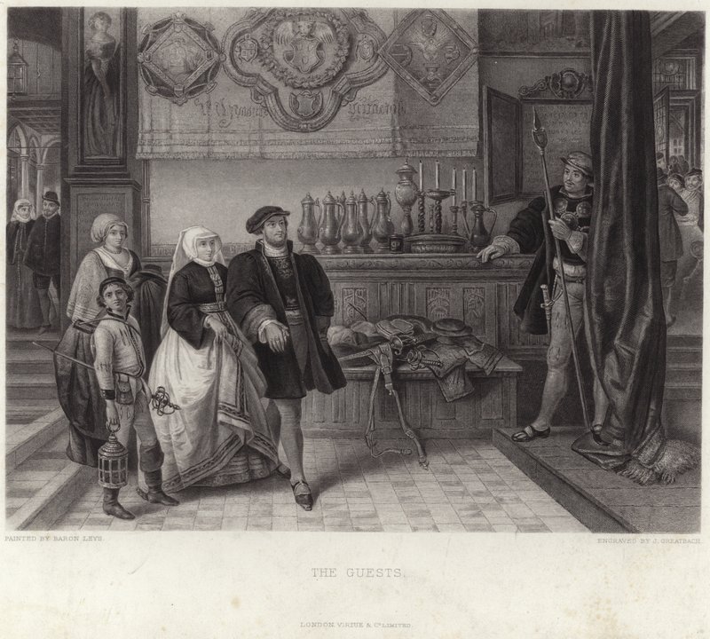Gæsterne af Jan August Hendrik Leys