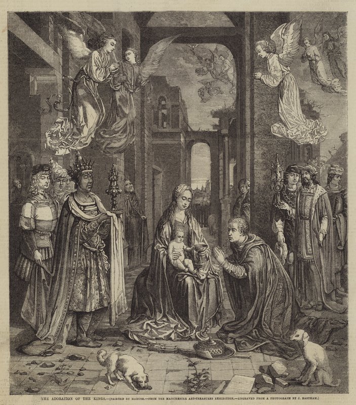 Kongernes Tilbedelse af Jan Gossaert