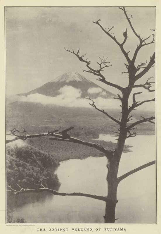 Fujiyamas uddøde vulkan af Japanese Photographer