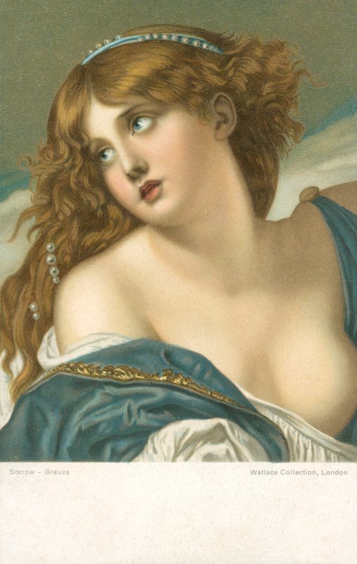 Sorg af Jean Baptiste after Greuze