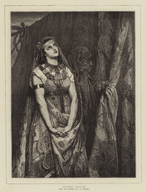 Judiths bøn af Jean Francois Portaels