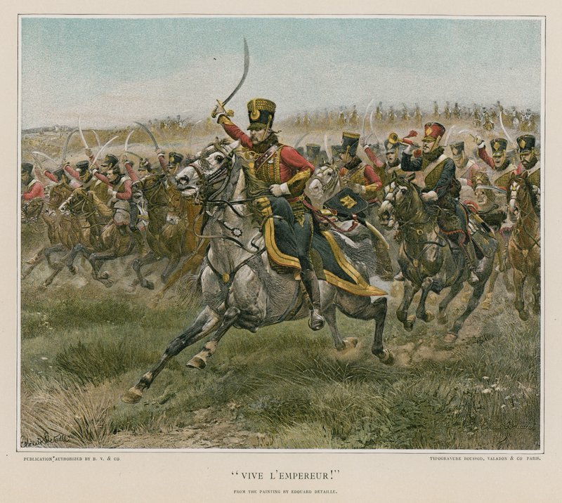 Længe leve kejseren! af Jean Baptiste Edouard Detaille