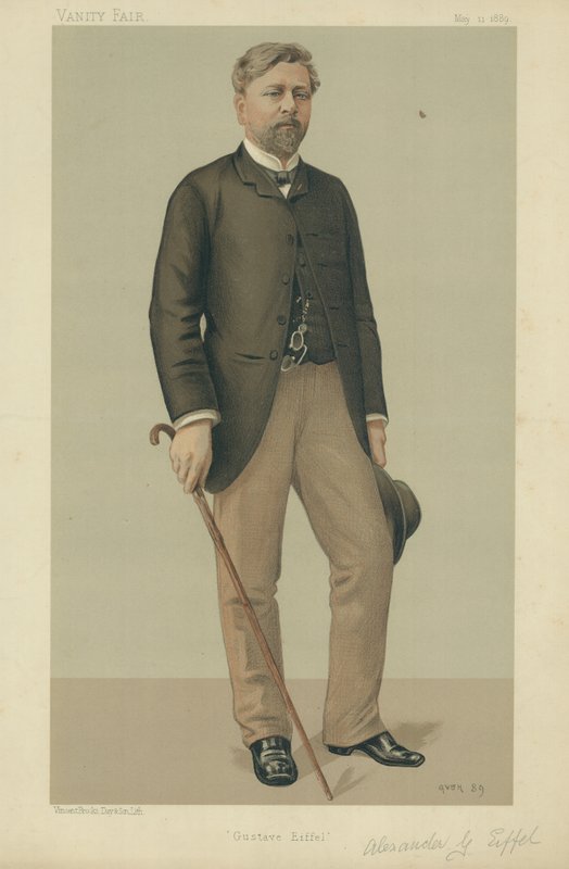 Alexandre Gustave Eiffel af Jean Baptiste Guth