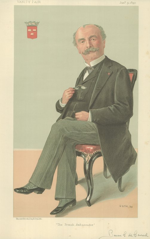 Baron Chaudron de Courcel af Jean Baptiste Guth