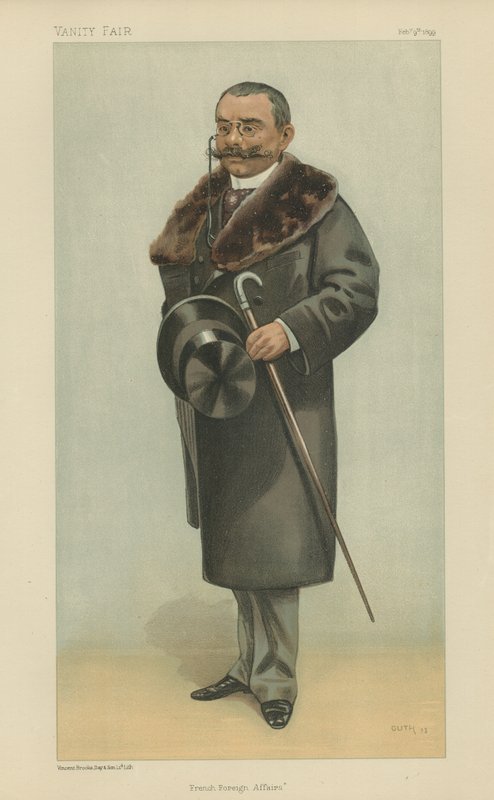 Theophile Delcasse af Jean Baptiste Guth